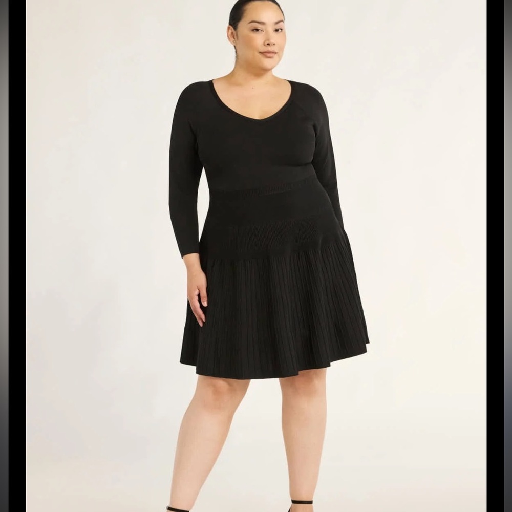 Elegant Black Women's Dress